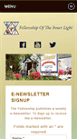 Mobile Screenshot of fellowshipoftheinnerlight.com
